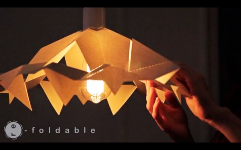 Shape-Shifting Lampshades