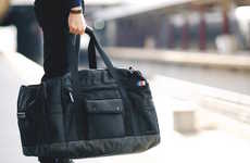Segmented Compartment Duffle Bags