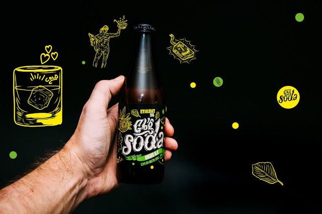 Microbrewed Soda Branding