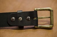 Vegetable-Tanned Leather Belts Image 2