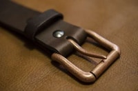Vegetable-Tanned Leather Belts Image 3
