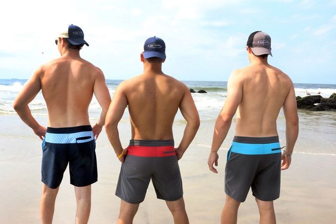 Upcycled Plastic Board Shorts