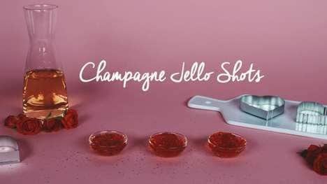 Celebratory Champagne Shots