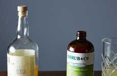 Handcrafted Apple Shrub Syrups