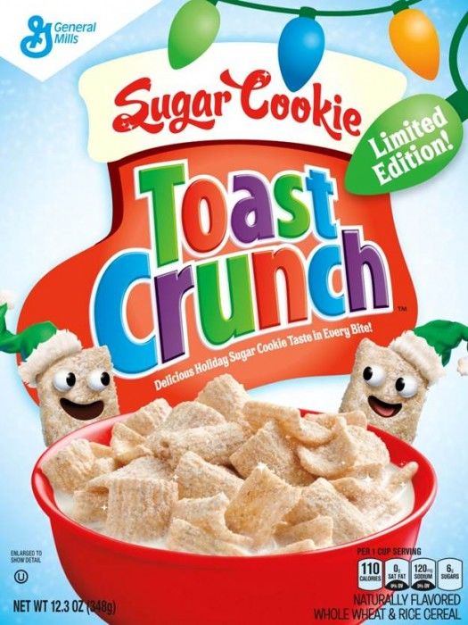 Holiday Cookie Cereals