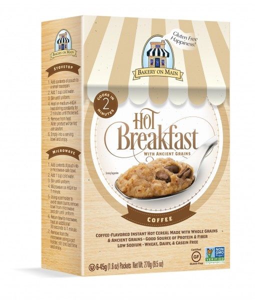 Coffee-Flavored Oatmeals