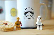 Minimalistic Sci-Fi Mugs