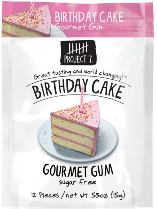 Birthday Cake Chewing Gum