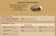 Individualized Noodle Menus