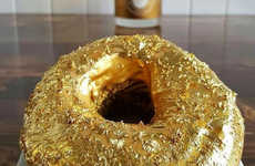 Luxe Gilded Donuts