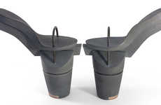 Immovable Shoe Sculptures