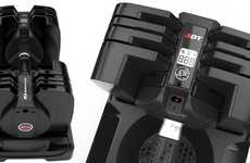 Smartphone-Connected Dumbbells