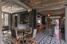 Metal-Latticed Mezcal Bars