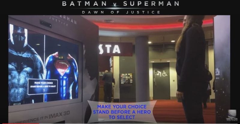 AR Superhero Displays