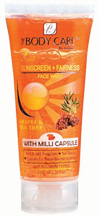 Sunscreen Facial Cleansers