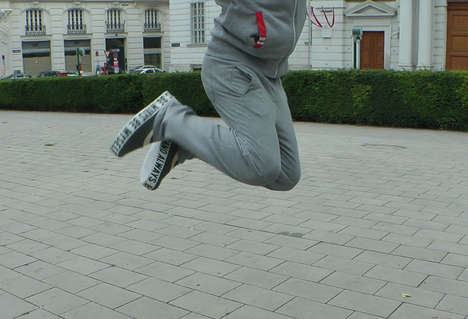 Magnetic Moon-Trotting Sneakers