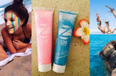 Colorful Zinc Oxide Sunscreens