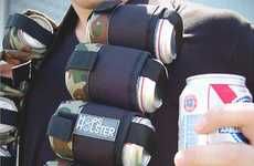 Holstered Beer Ammo Belts