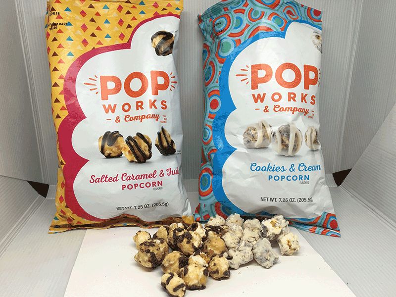 Candied Cookie Popcorn