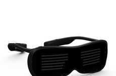 Smart Message-Displaying Eyewear