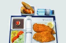 In-Flight Schnitzel Servings