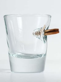 Bullet-Embedded Shot Glasses Image 3