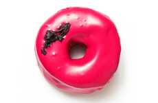 Decadent Hibiscus Donuts
