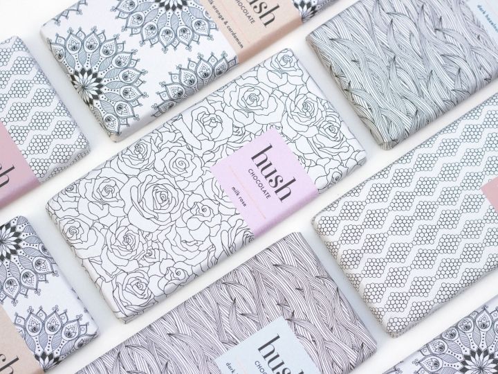 Meditative Chocolate Bar Branding