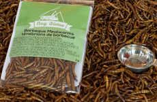 Barbecued Insect Snacks