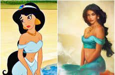 Realistic Disney Princess Depictions