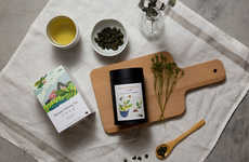Delicate Landscape-Inspired Teas