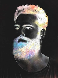 Cosmic-Colored Portraits Image 8