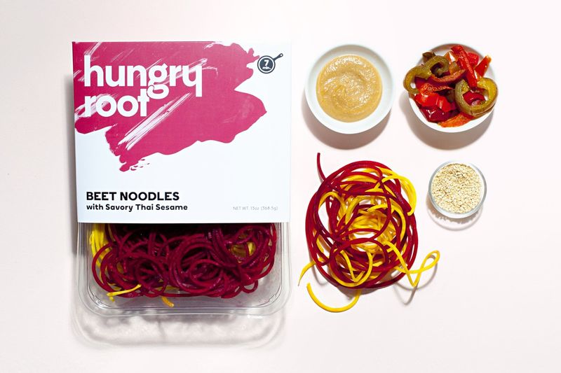 Pre-Packaged Vegetable Noodles