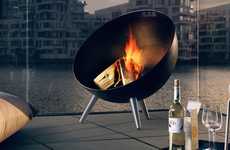 Modern Portable Fireplaces