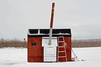Boxed Fishing Hut Portraits Image 6
