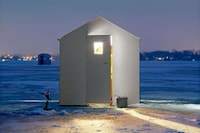 Boxed Fishing Hut Portraits Image 8