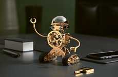 Luxurious Robot Clocks
