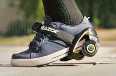 Strap-On Sneaker Wheels
