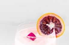 Floral Creamsicle Cocktails
