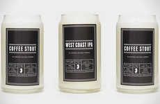Crafty Beer-Scented Candles