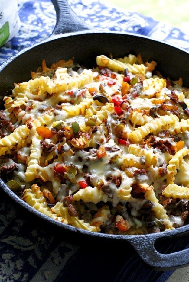 Sandwich-Inspired Skillet Fries