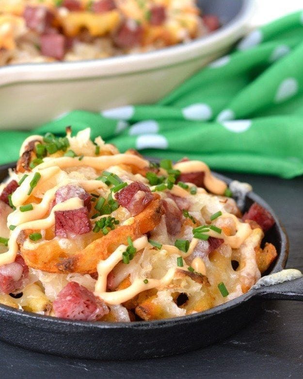Reuben-Style French Fries