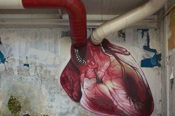 Beating Heart Murals