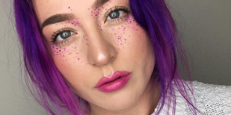 Temporary Rainbow Freckles