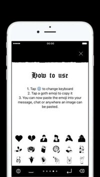 Spooky Goth Emojis Image 8