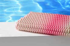 Crocheted Silicone Carpets