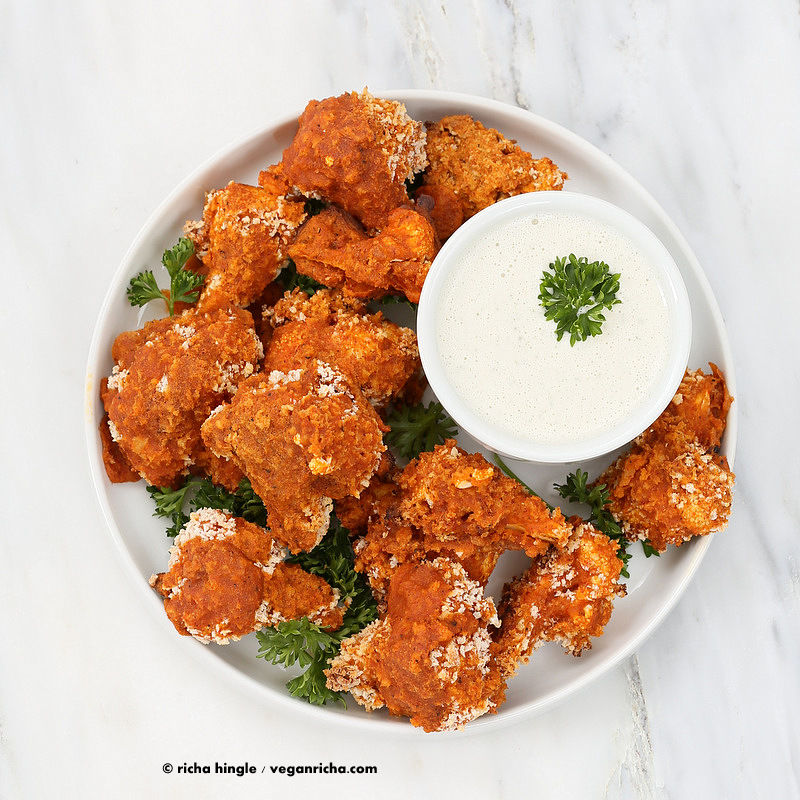 Meatless Barbecue Cauliflower Wings