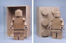 Wooden LEGO Figurines