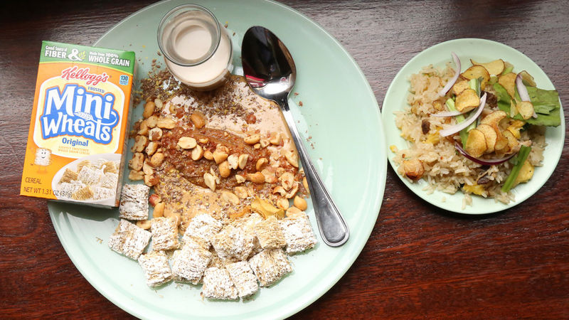 Chinese Corn Flake Breakfasts