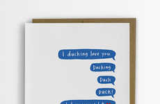 Romantic Texting Greeting Cards